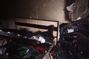 В Курчатове Курской области на пожаре погиб мужчина