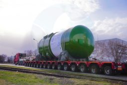 На Курскую АЭС-2 доставляют корпус реактора ВВЭР-ТОИ