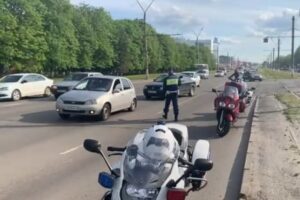 За неделю 20 водителей мототранспорта в Курске получили штрафы