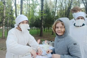 В Курске развернули «военный госпиталь»