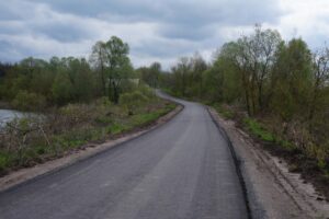 В районе Курской области отремонтировали 4 автодороги