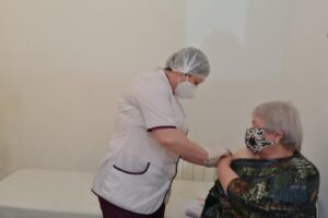 В Курске на проспекте Хрущева открылся новый пункт вакцинации