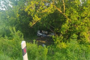 В Курской области в ДТП ранены женщина-водитель и три ребенка