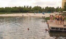 В Курске на Ермошкином озере спасли тонувшего ребенка