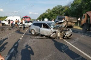 В Курской области в серьезном ДТП пострадали 5 человек
