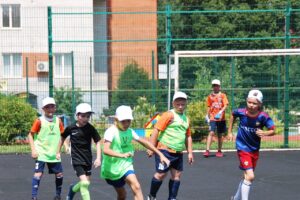 В Курске продолжается спортивный проект «Мой двор — моя команда»