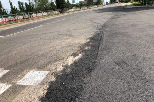 Губернатор Курской области раскритиковал ремонт дороги в Мантурово