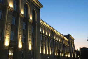 В Курске для СХА разработали проект архитектурной подсветки