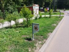 В Курске на Боевке продолжают установку информационных табличек