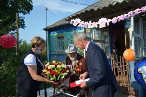 Курский ветеран отметил 100-летний юбилей