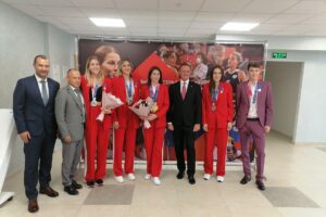 Курский губернатор поздравил олимпийцев