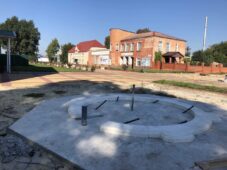 Курская область: в поселке Глушково установили фонтан