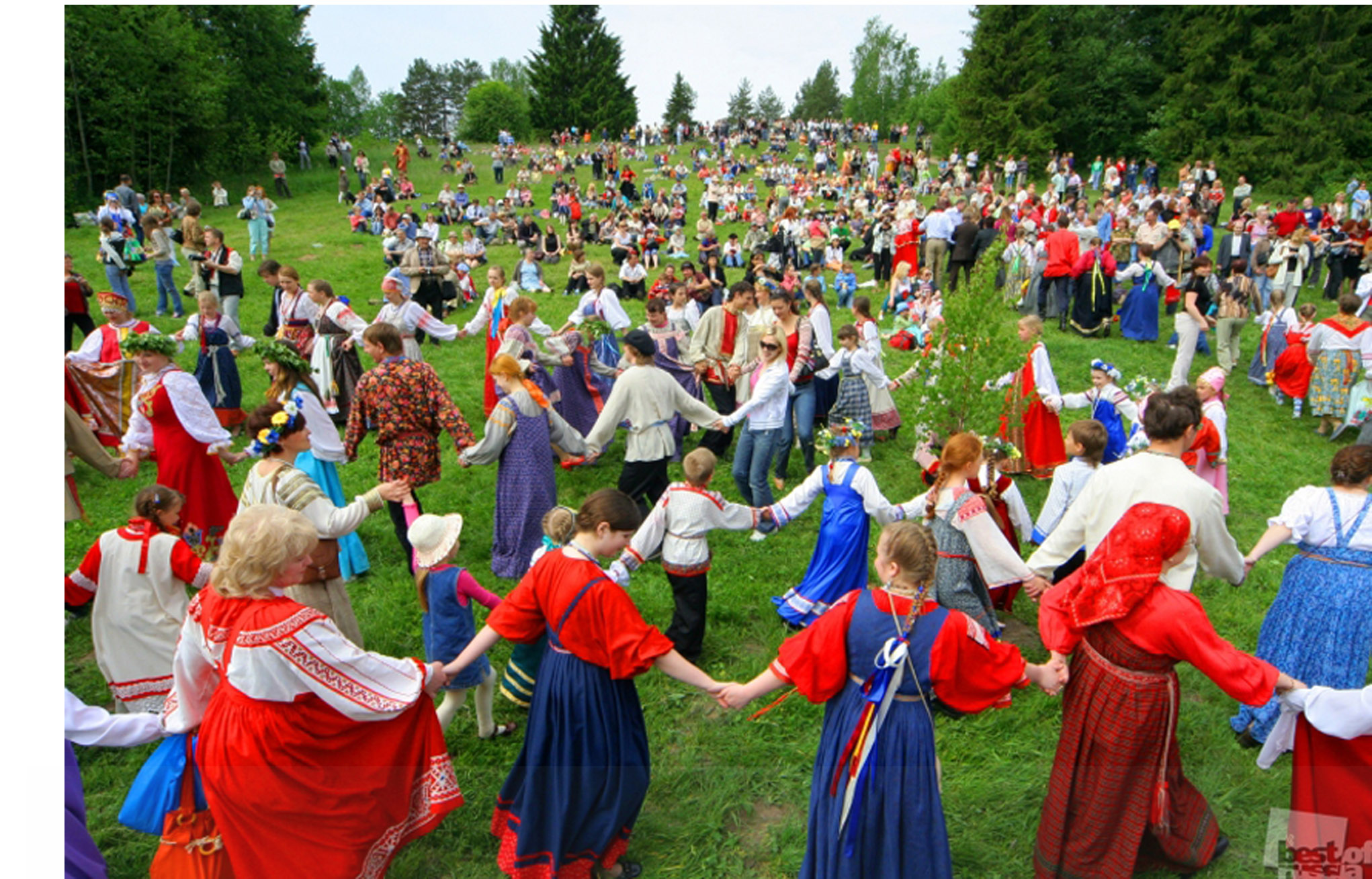 Люди ликуйте народы. Хоровод. Фольклорный праздник. Народное гуляние. Русские народные гуляния.
