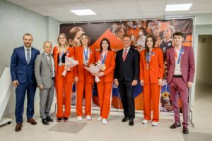 Олимпийцам вручили награды Курской области