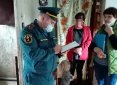 В Курской области продолжаются противопожарные рейды