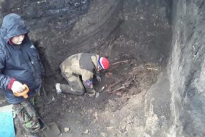 Поисковики обнаружили  останки 20 солдат