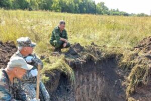 Поисковики из Белоруссии установили имена погибших курян