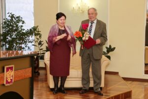 Курских «молодоженов» поздравили с 50-летием свадьбы