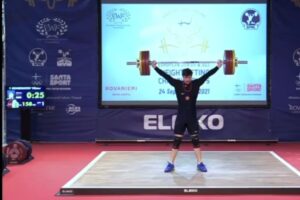 Курянин выиграл молодёжное первенство Европы по тяжёлой атлетике