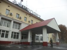 В Курске продезинфицировали здание аэропорта