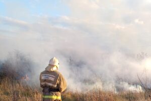 В Курской области за сутки зарегистрировано 27 пожаров