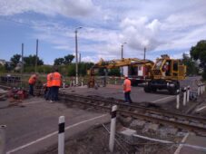 В Курской области за год отремонтировали 35 железнодорожных переездов