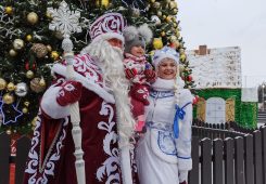 Сегодня на улицы Курска вышел главный Дед Мороз