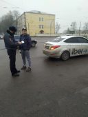 В Курске инспекторы ГИБДД выявляют таксистов-нелегалов