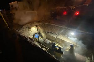 В Курске завершают ремонт теплосети на проспекте Дружбы