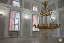 В Курске в Доме Советов завершается реставрация актового зала