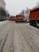 В Курской области дороги от снега убирают 147 машин
