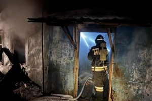 В Курской области на пожаре погиб 63-летний мужчина