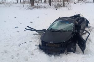 В Курской области в ДТП с грузовиком ранен водитель