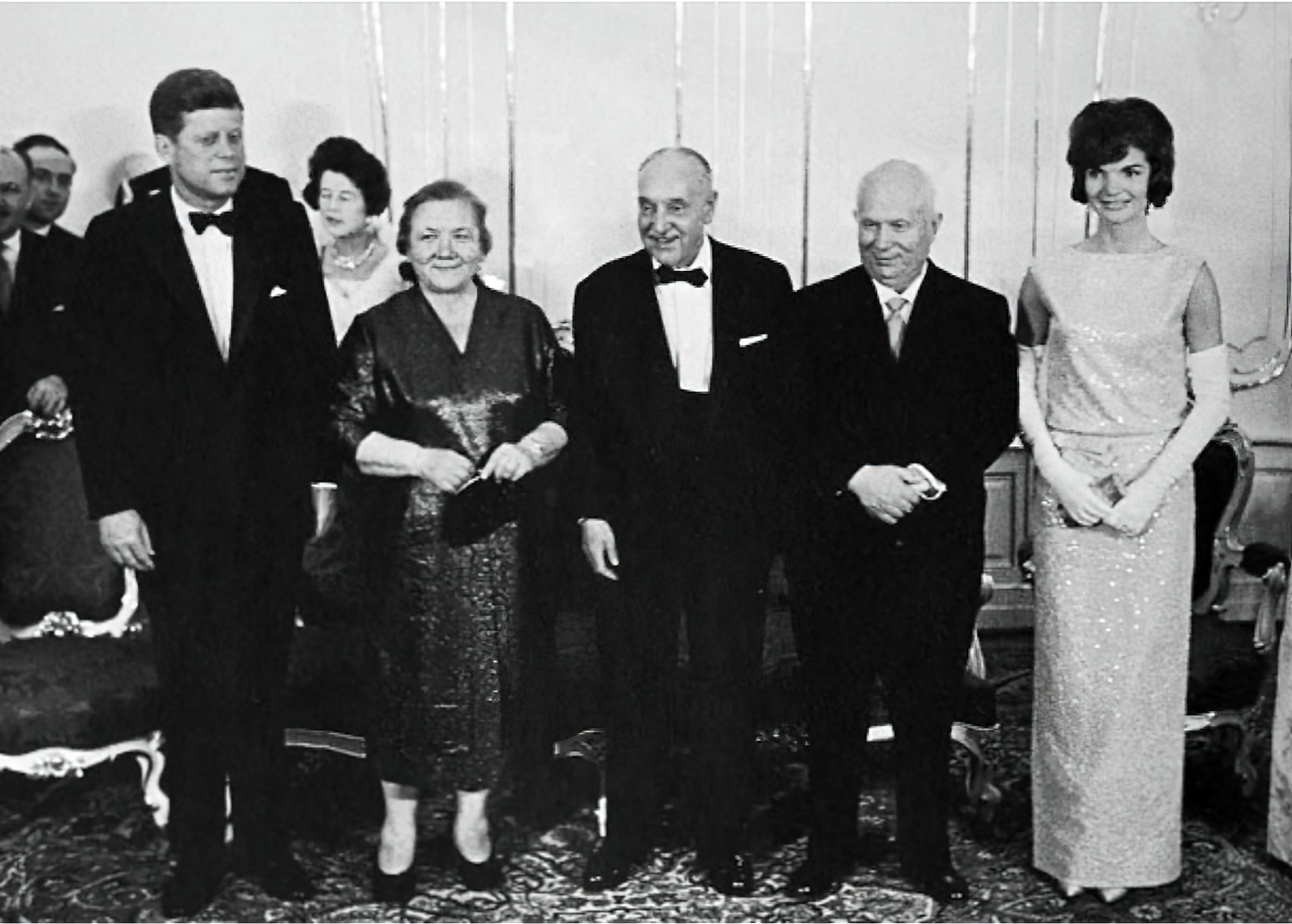 Встреча Хрущева и Кеннеди с жёнами