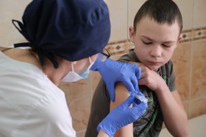 Продолжается вакцинация подростков  от коронавируса