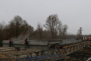 Мост в Дмитриевском районе Курской области достроят к концу ноября