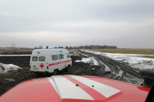 Пришлось спасать скорую помощь