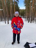 Курский волонтер помогал судить на Чемпионате России по биатлону