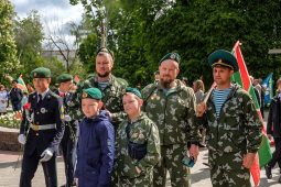 В Курске почтили память воинов-пограничников