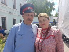 На Курской Коренской ярмарке побывал знаменитый исполнитель казачьих песен