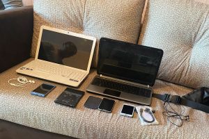 Курянин украл из торгового центра 5 ноутбуков, 20 телефонов и 3 планшета