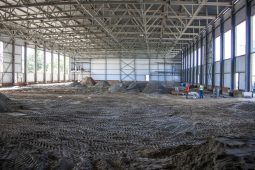 В Курске затягивается строительство легкоатлетического манежа