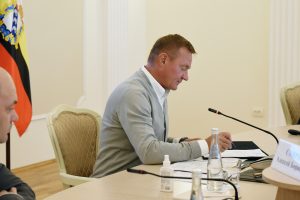 Роман Старовойт представил структуру правительства Курской области