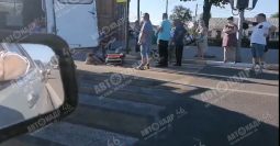 В Курской области на пешеходном переходе сбили 12-летнего велосипедиста