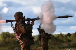 В Рыльском районе Курской области сегодня проходят учебные стрельбы