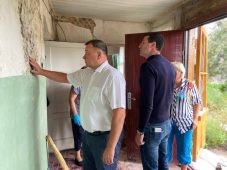 В Курской области до конца августа восстановят пострадавший при пожаре дом ветерана войны
