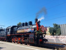 По Курской области продолжает курсировать «Поезд Победы»