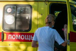 В Курской области водителя скорой помощи оштрафали за ДТП с пострадавшими