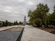 Подрядчик, который реконструирует курский парк «Патриот», ускорит работы