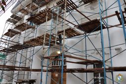 В Курске учёные контролируют ремонт фасада Сергиево-Казанского собора